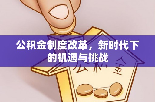 鄢陵公积金制度改革，新时代下的机遇与挑战