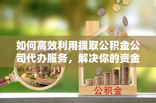 鄢陵如何高效利用提取公积金公司代办服务，解决你的资金难题