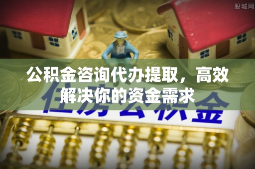 鄢陵公积金咨询代办提取，高效解决你的资金需求