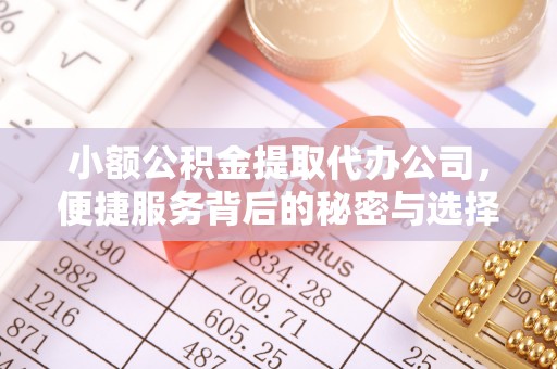 鄢陵小额公积金提取代办公司，便捷服务背后的秘密与选择指南