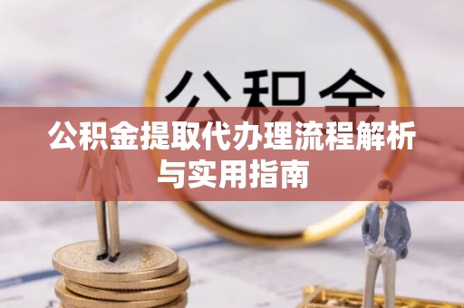 鄢陵公积金提取代办理流程解析与实用指南