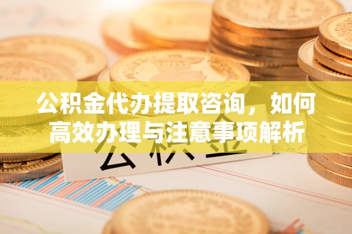 鄢陵公积金代办提取咨询，如何高效办理与注意事项解析