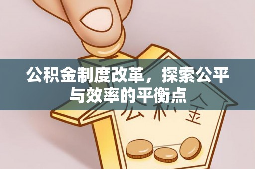鄢陵公积金制度改革，探索公平与效率的平衡点